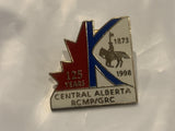 Central Alberta RCMP/GRC 125 Years 1873 1998 Lapel Hat Pin BL