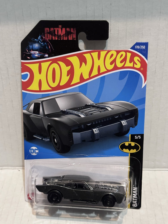Black Batmobile Batman 5/5 178/250 HCT65 2021 Hot Wheels Diecast Car