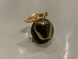 Golden Apple Lapel Hat Pin DR