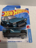 Blue Nissan Skyline HT 2000GT-X HW J-Imports 9/10 187/250 HCV11 2021 Hot Wheels Diecast Car