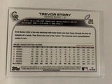 #260 Trevor Story Colorado Rockies 2022 Topps Series 1 Baseball Card MLB
