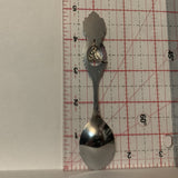 Alliance Alberta Beaver Wild Rose Flower Collectable Souvenir Spoon DJ