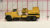 Yellow Crane Truck 1/100 Majorette Diecast Car