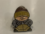 Grumpy Boy Lapel Hat Pin BL