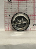 Black Cat Grim Reaper Button Pinback