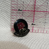 Camrose Alberta Wild Rose  Lapel Pin