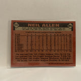 #663 Neil Allen New York Yankees 1986 Topps Baseball Card ID