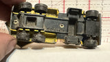Yellow Crane Truck 1/100 Majorette Diecast Car