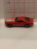 Red '68 Shelby GT500 2012 Hot Wheels Toy Diecast Car
