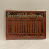 #768 Vern Ruhle Cleveland Indians 1986 Topps Baseball Card ID