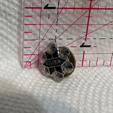 Kitimat British Columbia Snowflake  Lapel Pin