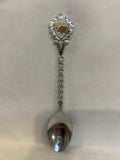 Cypress Hills Alberta Wild Rose Souvenir Spoon