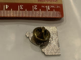 Whitehorse Yukon Gold Panning Lapel Hat Pin BL
