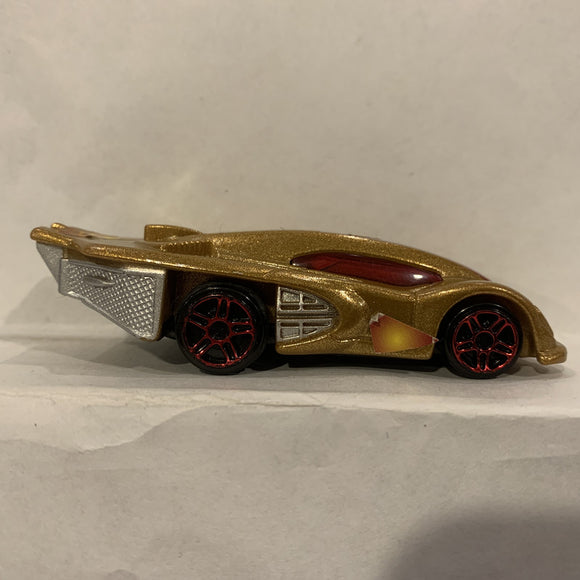 Copper Mcdonalds Stock Racer ©2008 Hot Wheels Diecast Car DK