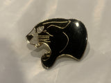 Roaring Black Panther Lapel Hat Pin BL