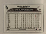 #2 Craig Kimbrel Chicago White Sox 2022 Topps Series 1 Baseball Card MLB