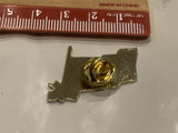 USA Flag Yellow Ribbon Lapel Hat Pin DR