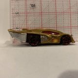 Copper Mcdonalds Stock Racer ©2008 Hot Wheels Diecast Car DK