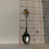 First National Square & Round Dance Convention Edmonton 1978 Collectable Souvenir Spoon DJ