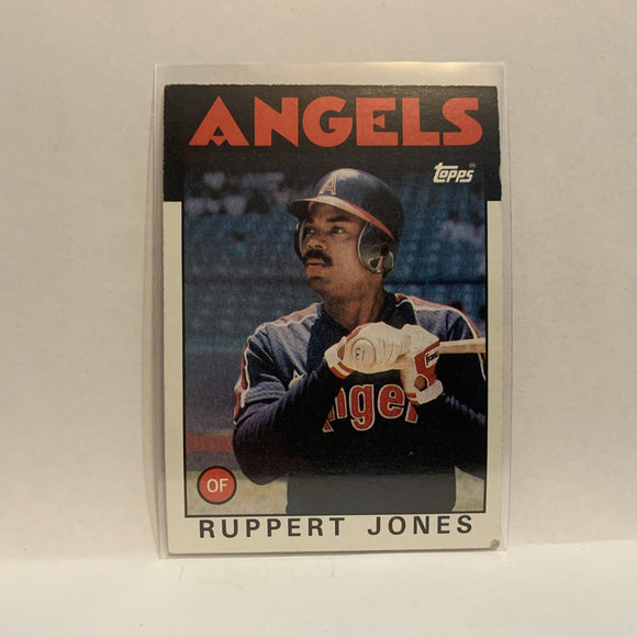 #464 Ruppert Jones Los Angeles Angels 1986 Topps Baseball Card ID