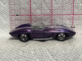 Purple Corvette Stingray 2002 Hot Wheels Diecast Car