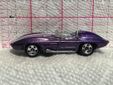Purple Corvette Stingray 2002 Hot Wheels Diecast Car