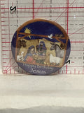 Happy Birthday Jesus Nativity Button Pinback
