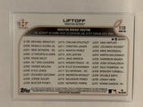 #110 Liftoff Houston Astros 2022 Topps Series 1 Baseball Card MLB