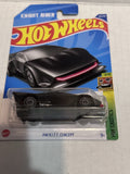 Black HW K.I.T.T. Concept HW Exotics 4/10 Knight Rider 185/250 HCR98 2021 Hot Wheels Diecast Car