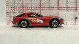 Red 1998 Dodge Viper 2000 Loose Road Champs Diecast Car