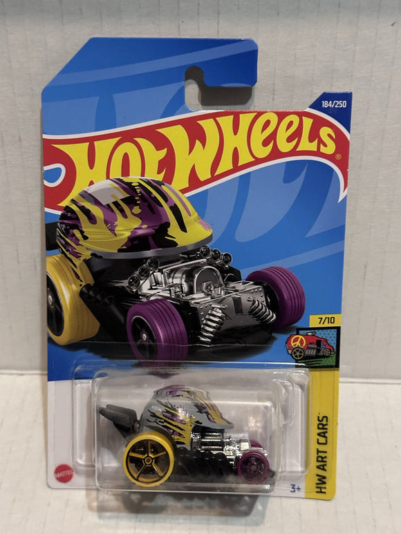 Grey Head Gasket HW Art Cars 7/10 184/250 HCT83 2021 Hot Wheels Diecast Car