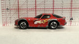 Red 1998 Dodge Viper 2000 Loose Road Champs Diecast Car