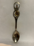 Medicine Hat Alta Alberta Native Chief Rose Souvenir Spoon
