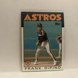 #26 Frank Dipino Houston Astros 1986 Topps Baseball Card IE