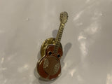 Red Guitar  Lapel Hat Pin DR