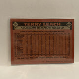#774 Terry Leach New York Mets 1986 Topps Baseball Card IE