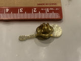 Red Guitar  Lapel Hat Pin DR
