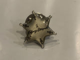 Calgary Stampede Sheriff Badge Lapel Hat Pin BL