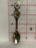 Lloydminster Saskatchewan Covered Wagon Prairie Lily Souvenir Spoon