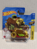 Brown Car-De-Asada Fast Foodie 1/5 11/250 HCT68 2021 Hot Wheels Diecast Car