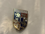 EsterHazy Crest Emblem Lapel Hat Pin BL