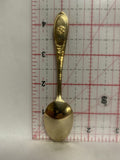 Yellow Daisy Flower Souvenir Spoon