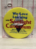 We Love Learning with Sonlight Curriculum Button Pinback