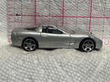 Silver '97 Chevrolet Corvette Maisto Diecast Car