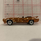 Red Flames '70 Pontiac GTO ©2007 Hot Wheels Diecast Car DL