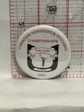 Canadian Horseshoe Pitching Championship 2003 Saint John Button Pinback