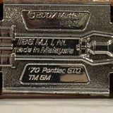 Red Flames '70 Pontiac GTO ©2007 Hot Wheels Diecast Car DL