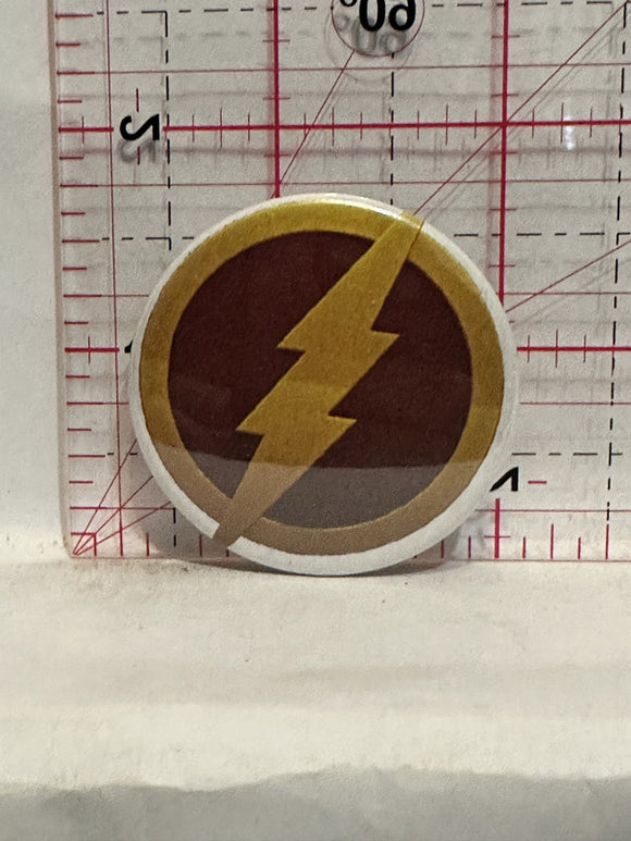 The Flsh Logo DC Comics Button Pinback