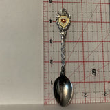 Vega 1928 1989 Albrta Wild Rose Flower Collectable Souvenir Spoon DK