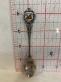 Empress Alberta Wild Rose Flower Souvenir Spoon